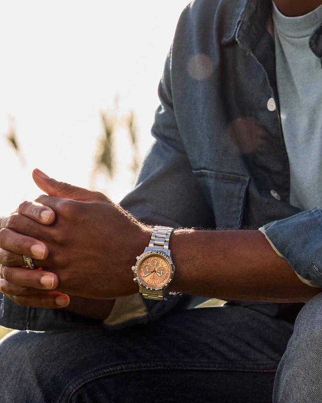 Promaster Navihawk Salmon Dial Stainless Steel Bracelet CA4664-60X